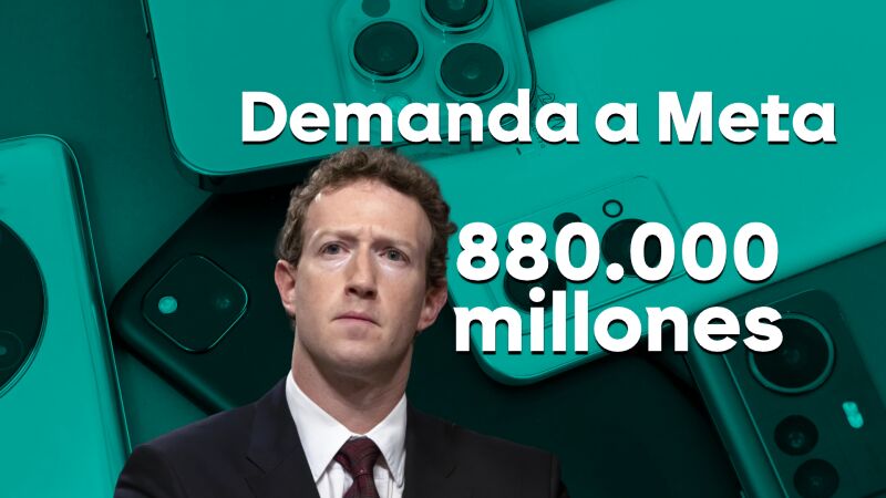 M&aacute;s problemas para Meta: cuatro estados de EEUU quieren que pague 880 mil millones de euros por lucrarse a costa de la salud mental de los menores