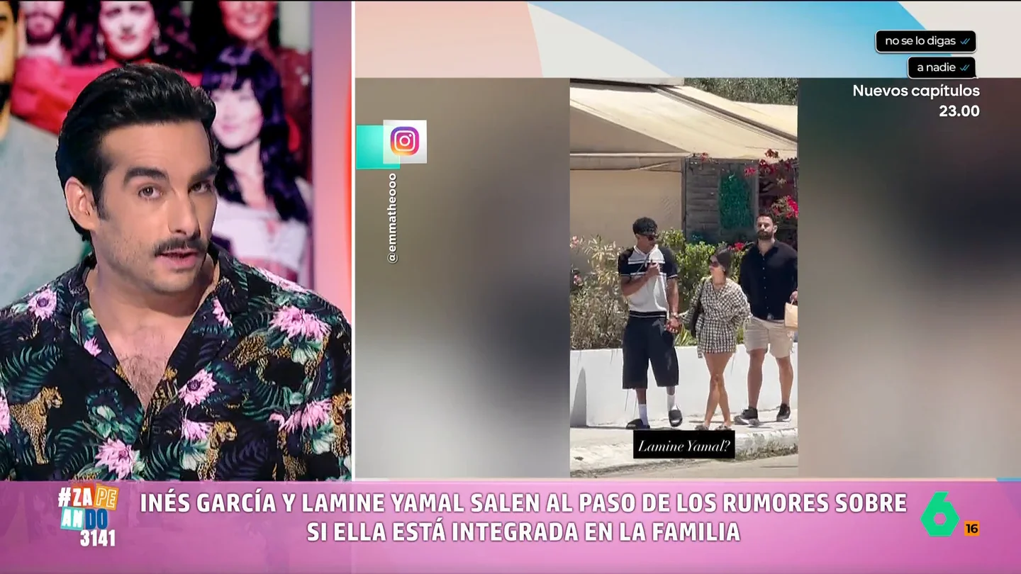 ¿Inés García se lleva mal con la familia de Lamine Yamal? Juan Sanguino aclara este rumor La influencer está en Estados Unidos mostrando su apoyo a su pareja, pero, a pesar de ello, que la joven no vea los partidos con la familia de él ha disparado los rumores.