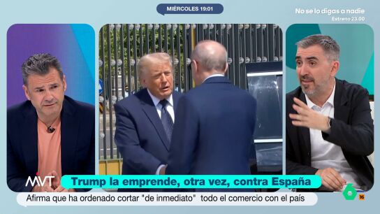 El director de 'eldiario.es' indica que Estados Unidos no podr&iacute;a cortar los tratos comerciales con EEUU y, adem&aacute;s, si lo hicieran ser&iacute;an los m&aacute;s perjudicados. 