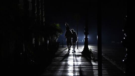 Imagen del apag&oacute;n en Cuba