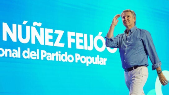 Feij&oacute;o, en un acto del PP