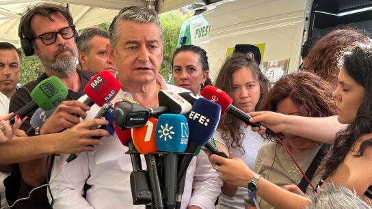 El consejero andaluz de la Presidencia, Sanidad y Emergencias, Antonio Sanz