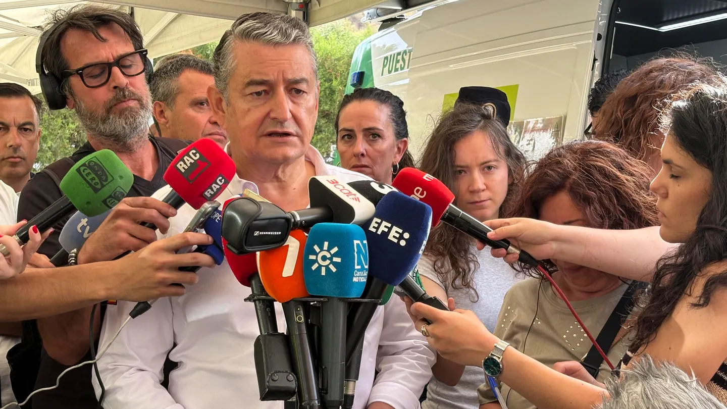 El consejero andaluz de la Presidencia, Sanidad y Emergencias, Antonio Sanz El consejero andaluz de la Presidencia, Sanidad y Emergencias, Antonio Sanz
