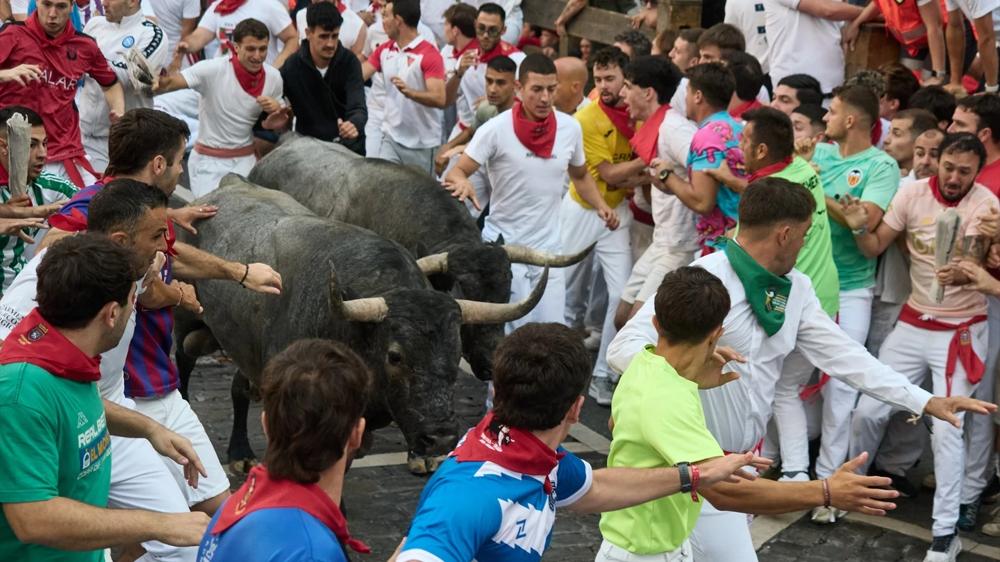 Quinto encierro de San Fermín 2026 Quinto encierro de San Fermín 2026