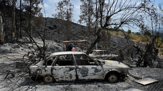Incendio de Los Gallardos