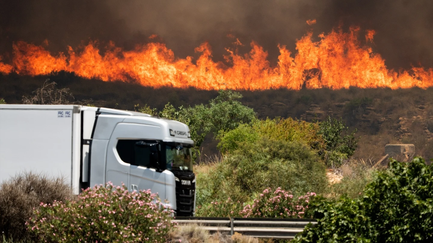 Incendio en España Incendio en España