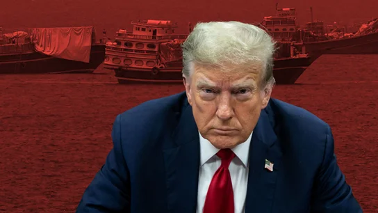 Trump se muestra como el "guardián" de Ormuz: impone un nuevo bloqueo desde este martes y amenaza con un peaje del 20% Trump se muestra como el "guardián" de Ormuz: impone un nuevo bloqueo desde este martes y amenaza con un peaje del 20%