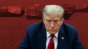 Trump se muestra como el "guardi&aacute;n" de Ormuz: impone un nuevo bloqueo desde este martes y amenaza con un peaje del 20%
