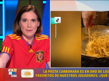 Boticaria Garc&iacute;a analiza la pasta carbonara con guanciale que triunfa en la selecci&oacute;n espa&ntilde;ola: "Es la bater&iacute;a r&aacute;pida del futbolista"