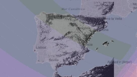 Mapa interactivo eclipse