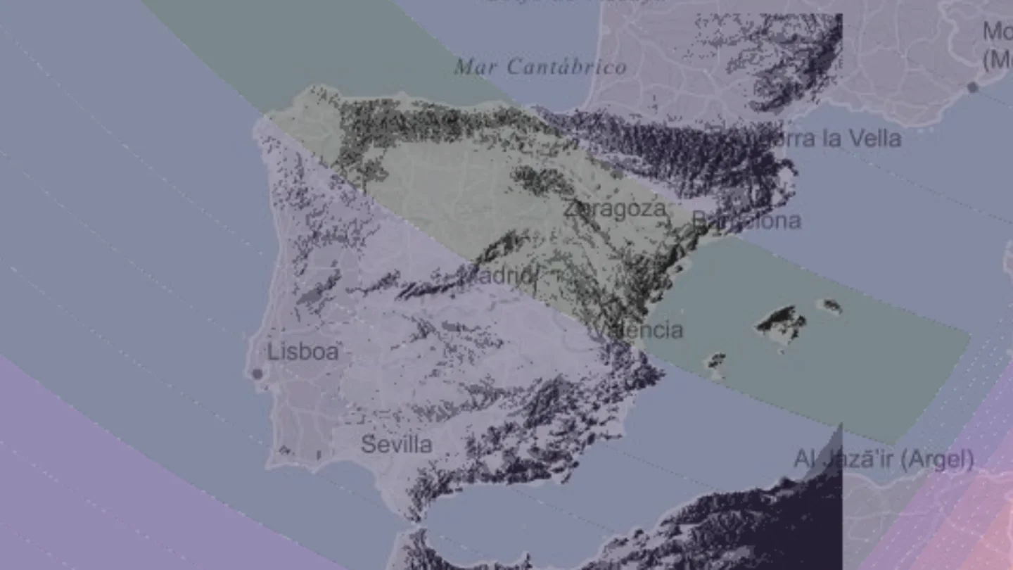 Mapa interactivo eclipse Mapa interactivo eclipse