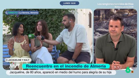 Jacqueline y Kaly, madre e hija, cuentan en M&aacute;s Vale Tarde los dos lados de una espectacular historia de supervivencia. Mientras Jacqueline atravesaba un camino de fuego, rocas y humo denso en Los Gallardos, al otro lado su hija ya casi hab&iacute;a perdido la esperanza.