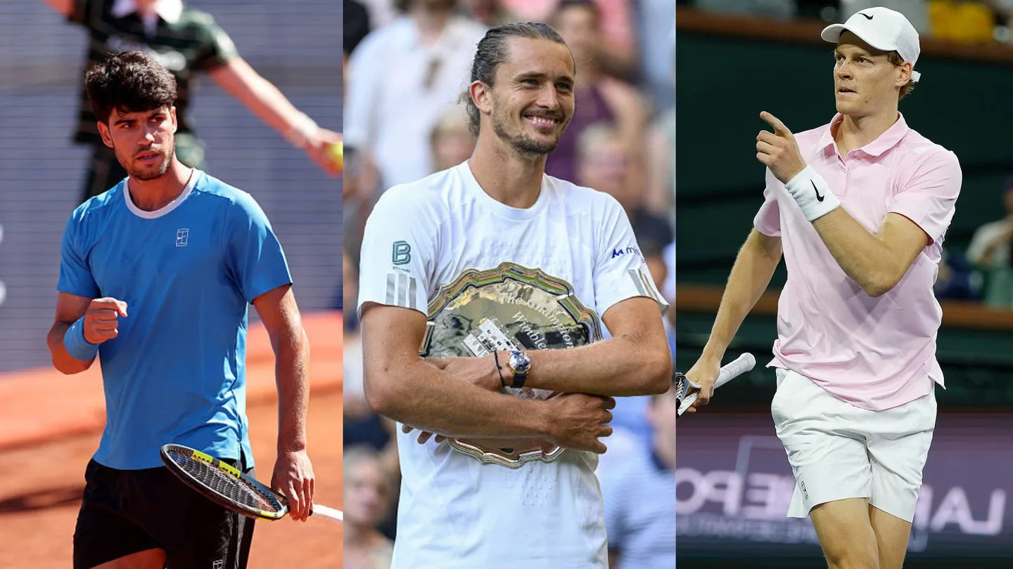 Zverev, el candidato con más papeletas para formar un nuevo 'Big Three' con Carlos Alcaraz y Sinner Zverev, el candidato con más papeletas para formar un nuevo 'Big Three' con Carlos Alcaraz y Sinner