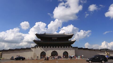 Plaza de Gwanghwamun, Seúl