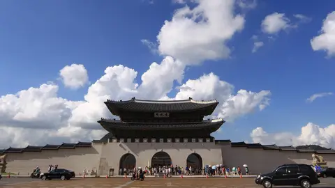 Plaza de Gwanghwamun, Seúl Plaza de Gwanghwamun, Seúl