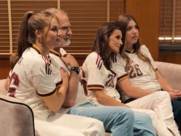 Saltos de alegr&iacute;a y abrazos: la imagen de la Familia Real celebrando la victoria de Espa&ntilde;a y su pase a la final
