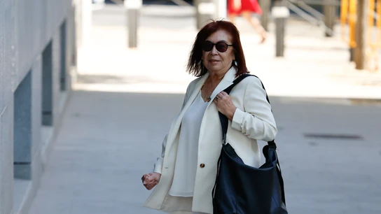 La presidenta del PSOE, Cristina Narbona, a su llegada a la Audiencia Nacional La presidenta del PSOE, Cristina Narbona, a su llegada a la Audiencia Nacional