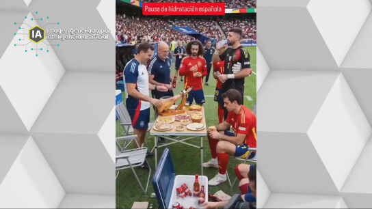 La IA se adue&ntilde;a del Mundial: de Espa&ntilde;a comiendo jam&oacute;n para ganar a Francia a Messi o Lamine como superh&eacute;roes