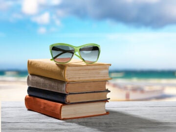 Libros en la playa