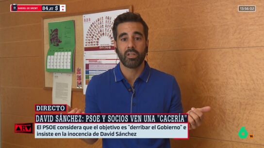 Jos&eacute; Mu&ntilde;oz, tras la imputaci&oacute;n de David S&aacute;nchez: "Muchos progresistas sentimos que la Justicia no nos trata igual"
