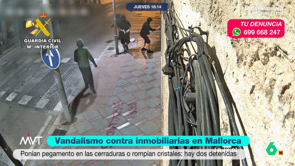 Guardia Civil задержала в Пальме двух активисток antiturismo
