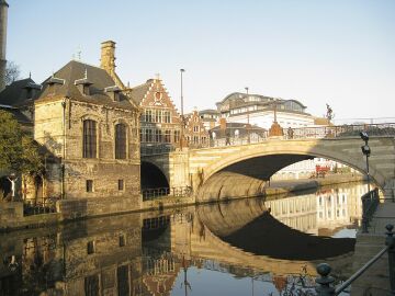Puente de San Miguel. Gante
