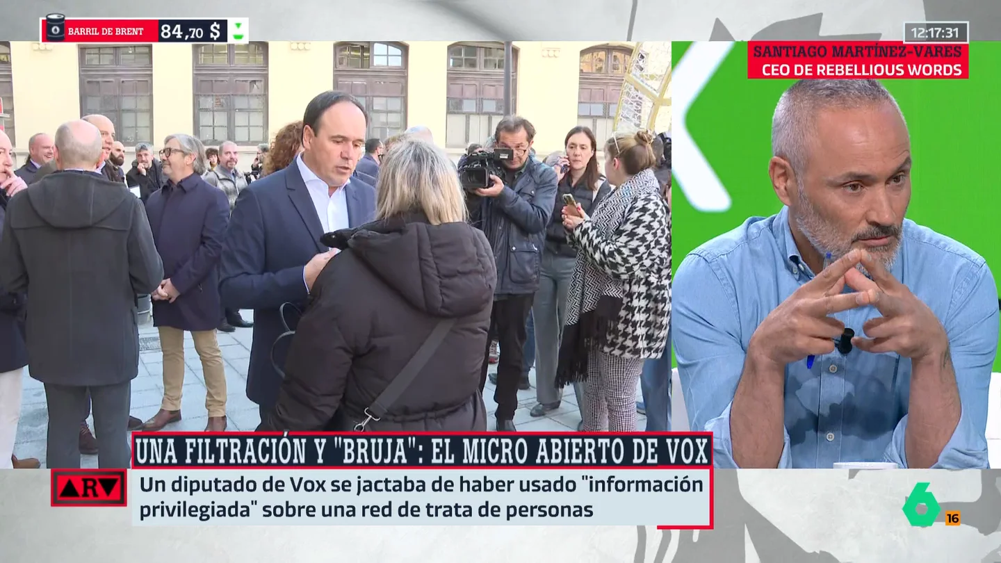Martínez-Vares, sobre Vox Martínez-Vares, sobre Vox