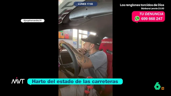 Un conductor se niega a pagar un tramo de peaje de la A-6 por el mal estado de la vía Un conductor se niega a pagar un tramo de peaje de la A-6 por el mal estado de la vía