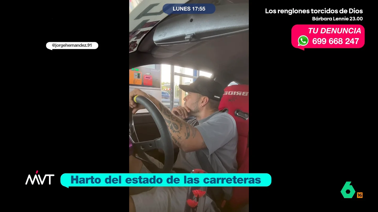 Un conductor se niega a pagar un tramo de peaje de la A-6 por el mal estado de la vía Un conductor se niega a pagar un tramo de peaje de la A-6 por el mal estado de la vía