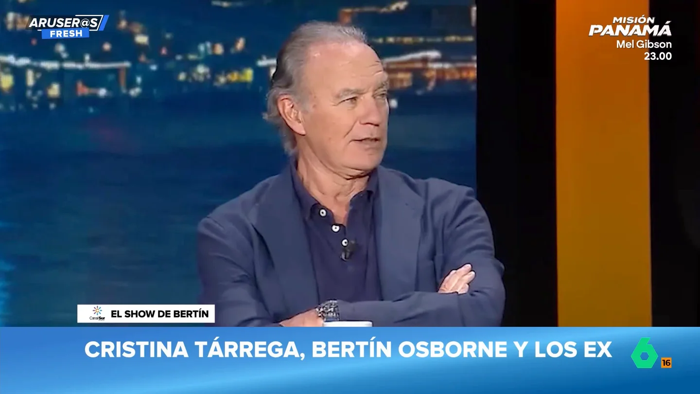 Cristina Tárrega, a Bertín Osborne tras decir que se lleva bien con sus exparejas: "Si no te dejarías de llevar con todo el mundo" Cristina Tárrega, a Bertín Osborne tras decir que se lleva bien con sus exparejas: "Si no te dejarías de llevar con todo el mundo"