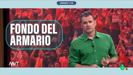 I&ntilde;aki L&oacute;pez reflexiona sobre el boom de la camiseta blanca de la selecci&oacute;n espa&ntilde;ola. Sin embargo, augura que, teniendo en cuenta que Espa&ntilde;a jugar&aacute; la final con la roja, esta "el lunes va a descansar para siempre en el fondo del armario".