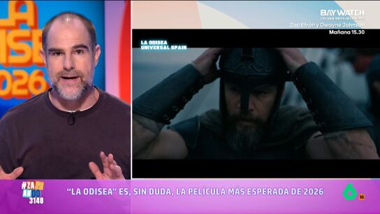 Alberto Rey ha visto 'La odisea' de Christopher Nolan, uno de los acontecimientos cinematogr&aacute;ficos del a&ntilde;o, y explica en Zapeando qu&eacute; es lo que le ha gustado, y lo que no tanto, de esta superproducci&oacute;n.