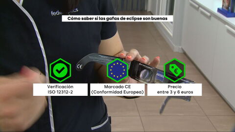 Qu&eacute; gafas comprar para ver el eclipse