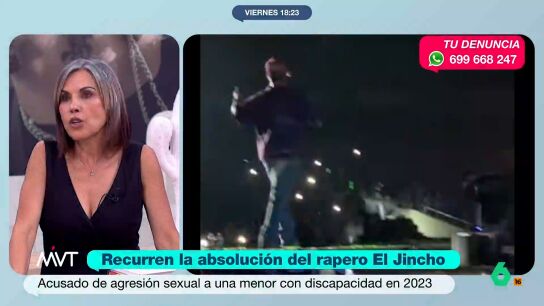 Bea de Vicente explica la "incongruencia omisiva" ante el recurso a la absoluci&oacute;n de El Jincho: "Eso es una base. Ah&iacute; tienen mucha fuerza"