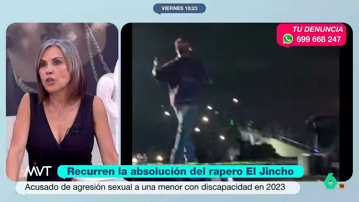 Bea de Vicente explica la "incongruencia omisiva" ante el recurso a la absolución de El Jincho: "Eso es una base. Ahí tienen mucha fuerza" Bea de Vicente explica la "incongruencia omisiva" ante el recurso a la absolución de El Jincho: "Eso es una base. Ahí tienen mucha fuerza"