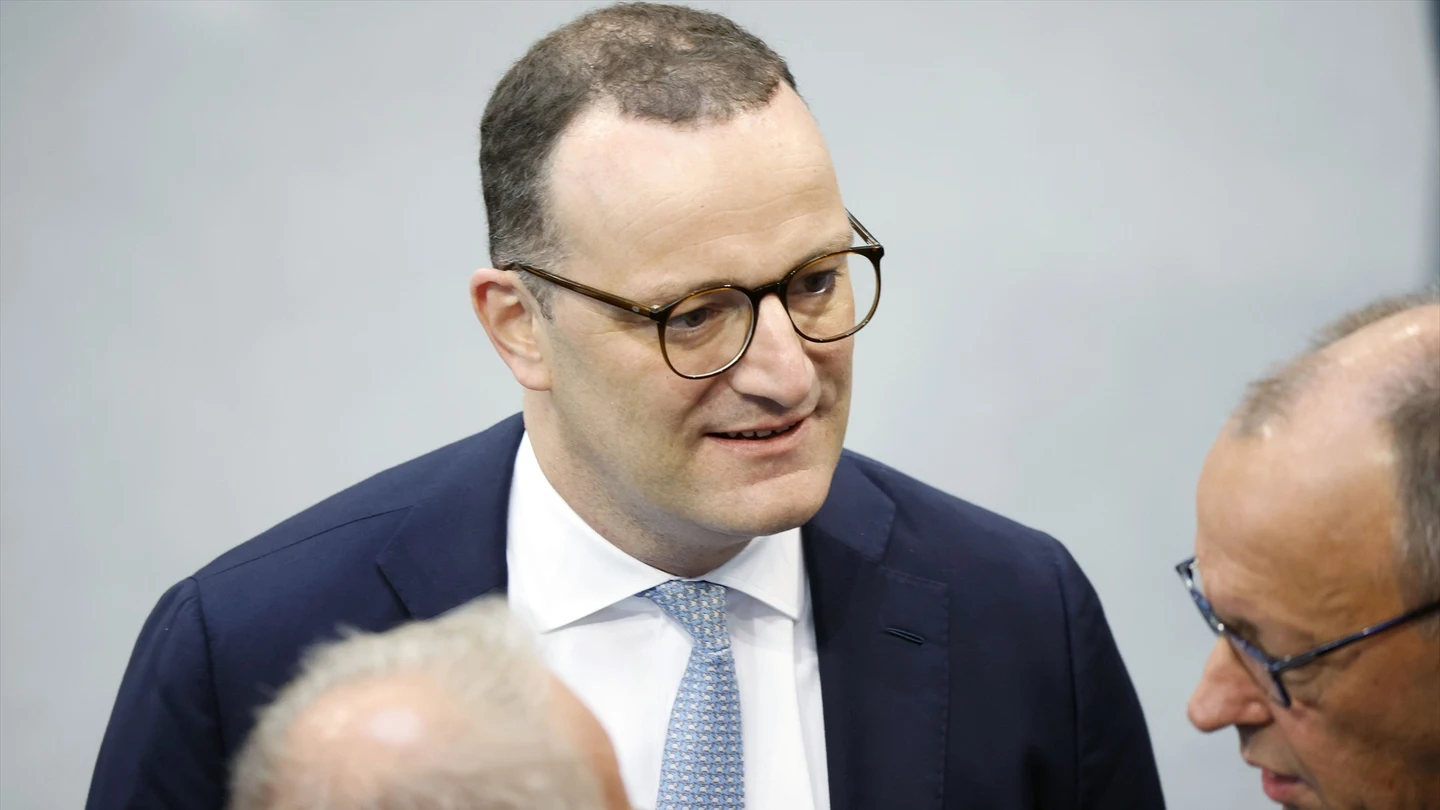 El exministro alemán Jens Spahn El exministro alemán Jens Spahn