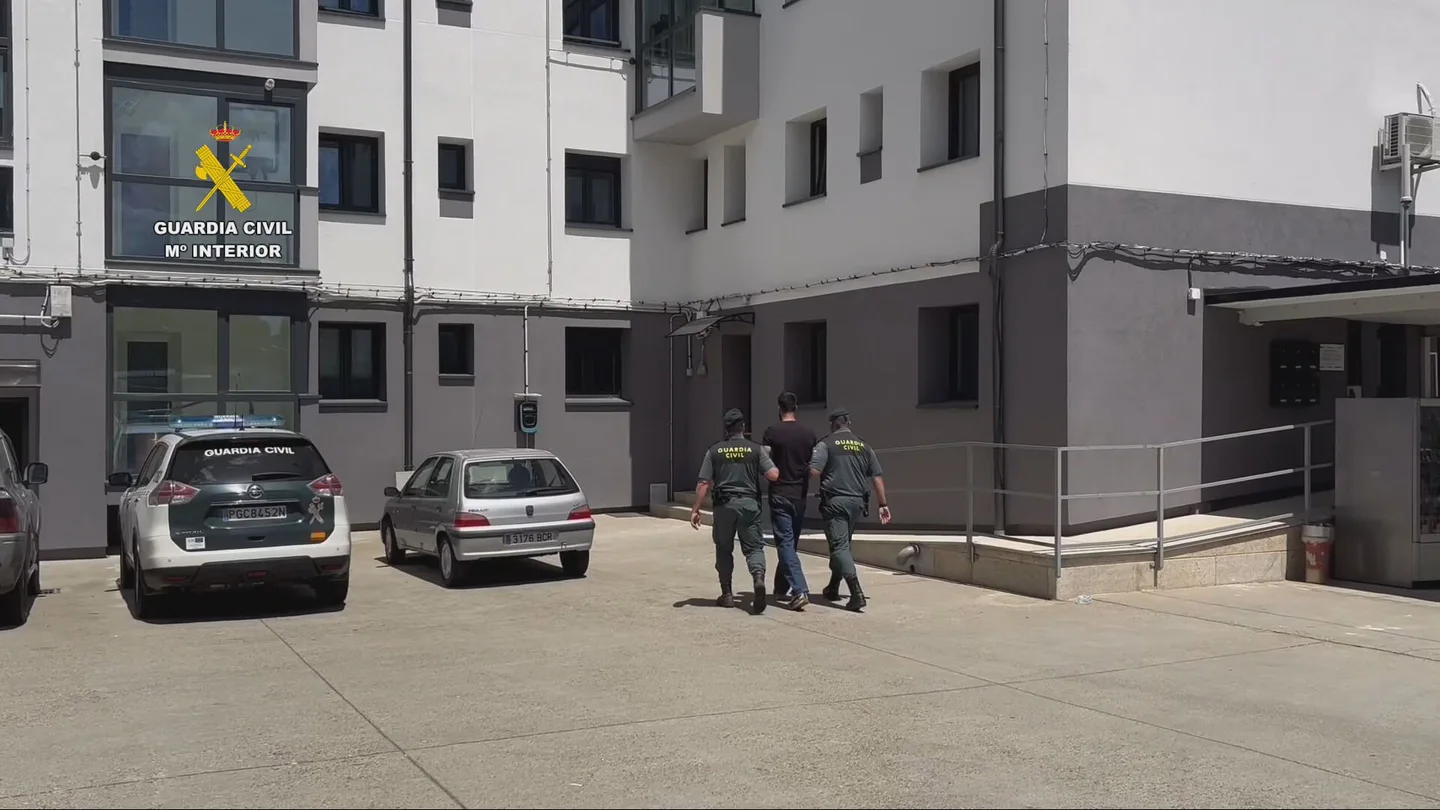 Detenido en Zamora. Detenido en Zamora.