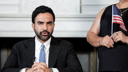 El alcalde de Nueva York, el socialdem&oacute;crata Zohran Mamdani.