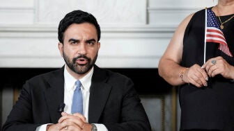 El alcalde de Nueva York, el socialdem&oacute;crata Zohran Mamdani.