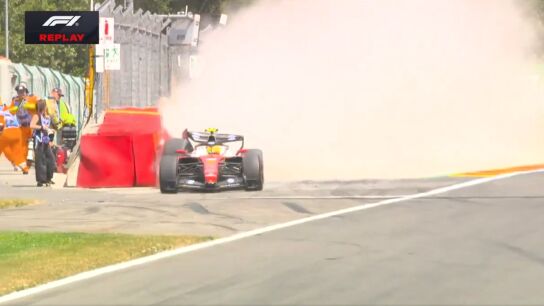 Accidente de Lewis Hamilton
