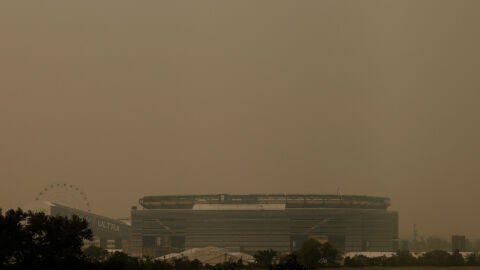El estadio East Rutherford de Nueva Jersey, donde Espa&ntilde;a disputar&aacute; la final del Mundial. 