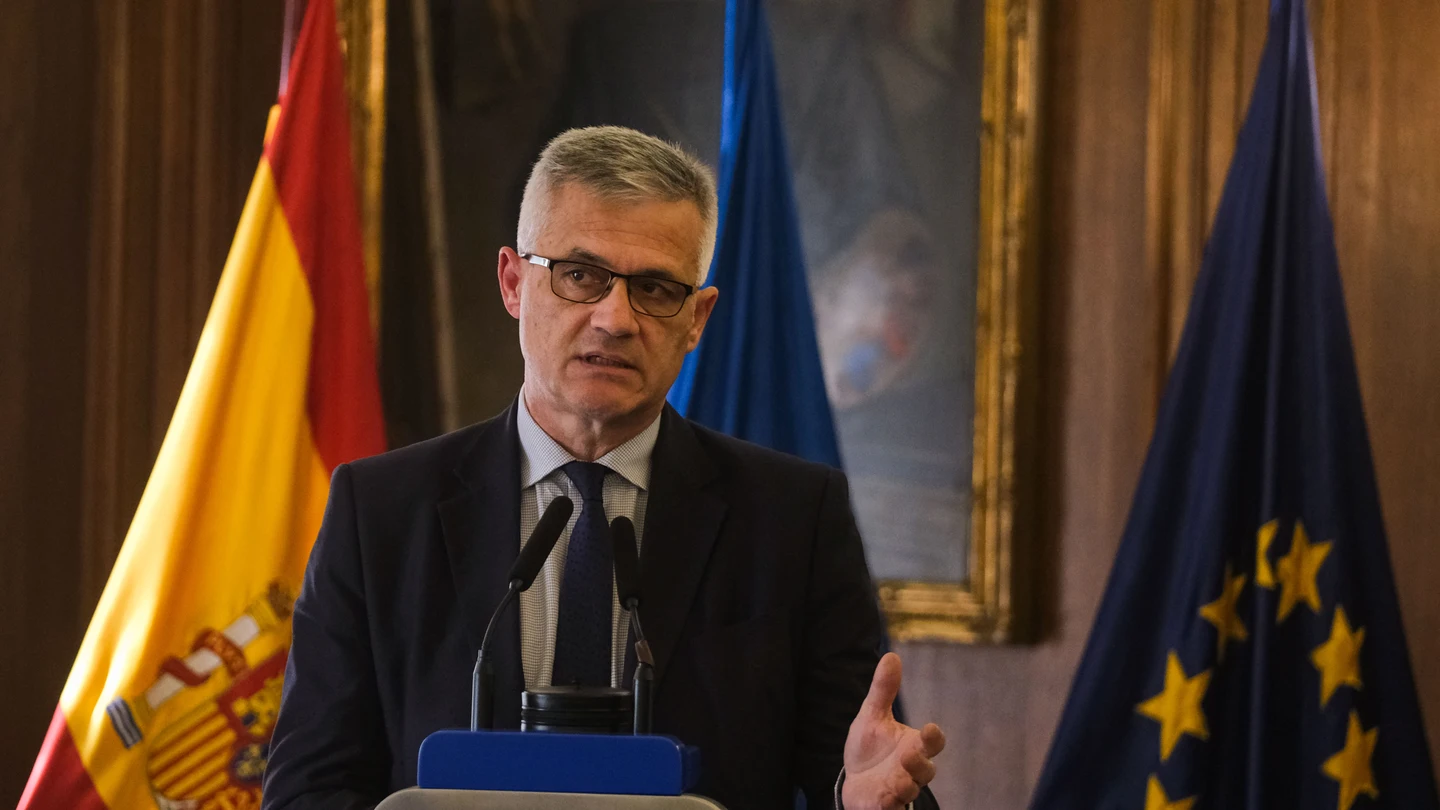 El secretario de Estado de Vivienda y Agenda Urbana, David Lucas Parró, en un acto en 2025 El secretario de Estado de Vivienda y Agenda Urbana, David Lucas Parró, en un acto en 2025