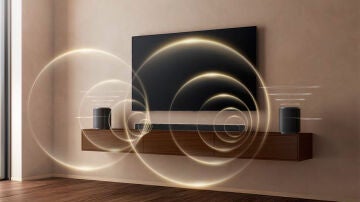 Un sistema de imagen y sonido envolvente
