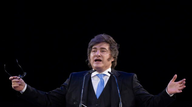 Javier Milei en una foto de archivo