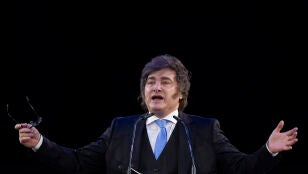 Javier Milei en una foto de archivo