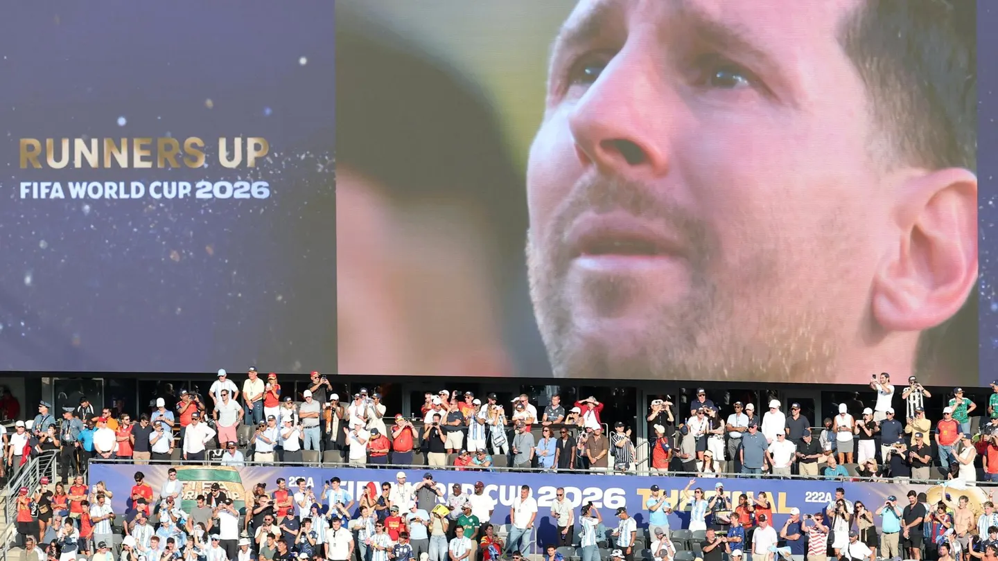 Messi rompe a llorar tras la final de Nueva York Messi rompe a llorar tras la final de Nueva York