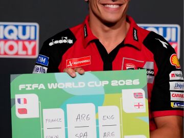 Marc M&aacute;rquez, el or&aacute;culo de Espa&ntilde;a en el Mundial: predijo la victoria de La Roja frente a Argentina