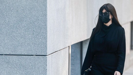 J&eacute;ssica Rodr&iacute;guez, expareja del ministro Jos&eacute; Luis &Aacute;balos, llega a la Audiencia Nacional.