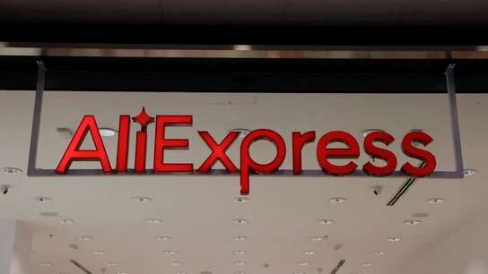 Imagen de archivo del logo de AliExpress Imagen de archivo del logo de AliExpress