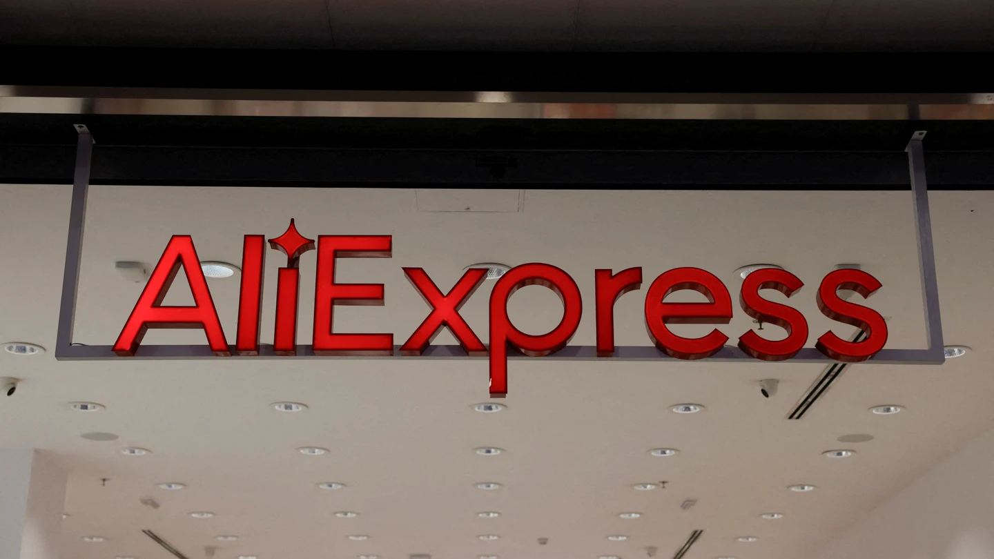 Imagen de archivo del logo de AliExpress Imagen de archivo del logo de AliExpress